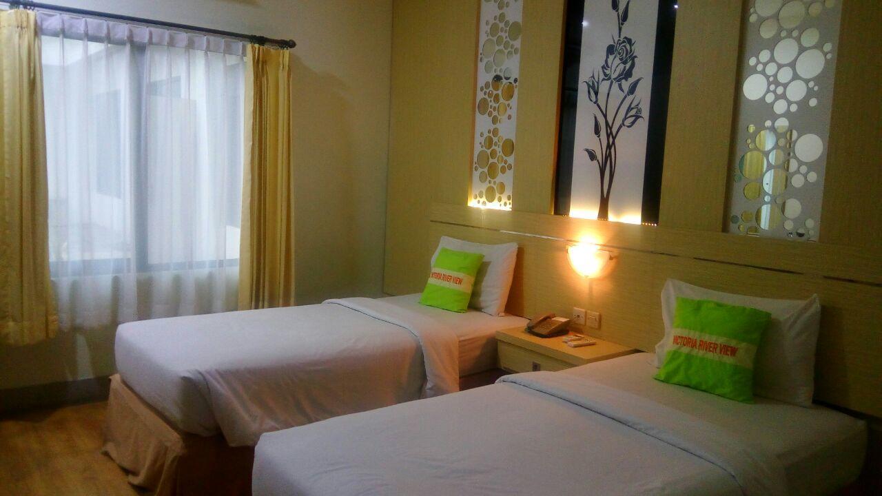 בנג'ארמאסין Hotel Victoria River View חדר תמונה